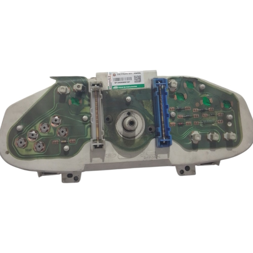 Painel Instrumentos Ford Escort 1997/2004 96fb10848ab Preto 9