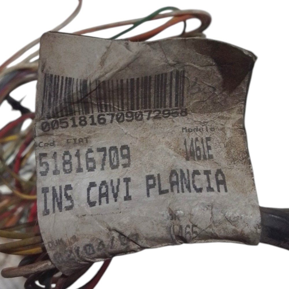 Chicote Elétrico Caixa Fusíveis Fiat Uno Mille V15 Et 5138 2