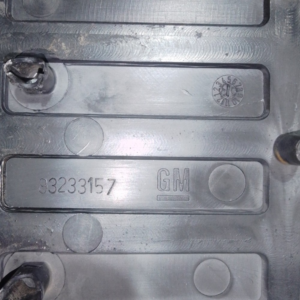 Acabamento Superior Para-choque 1997 Gm Chevrolet Blazer Preto 3