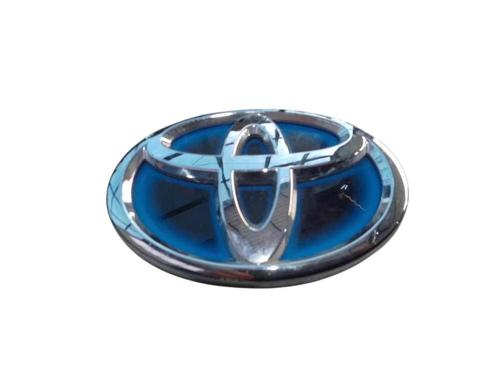Emblema Insignia Grade Frontal Toyota Azul/cromado 8,2x12cm Cromado 5