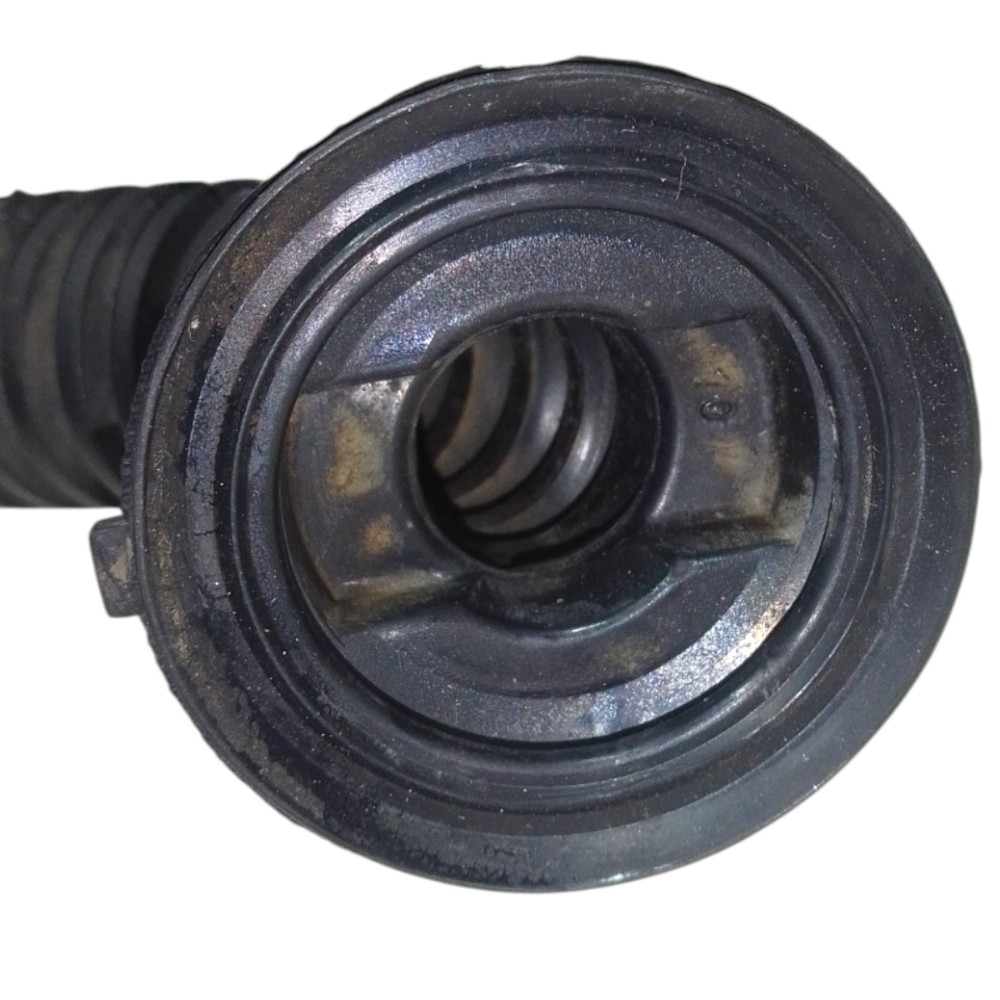 Coifa Passa Fio Porta Traseira Esquerda Ford Escort 1998 Preto 4