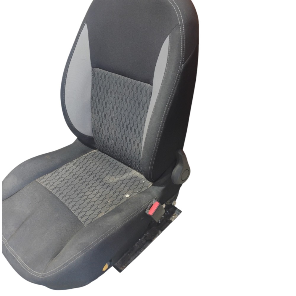 Banco Dianteiro Direito Passageiro Renault Sandero Preto E Cinza 5