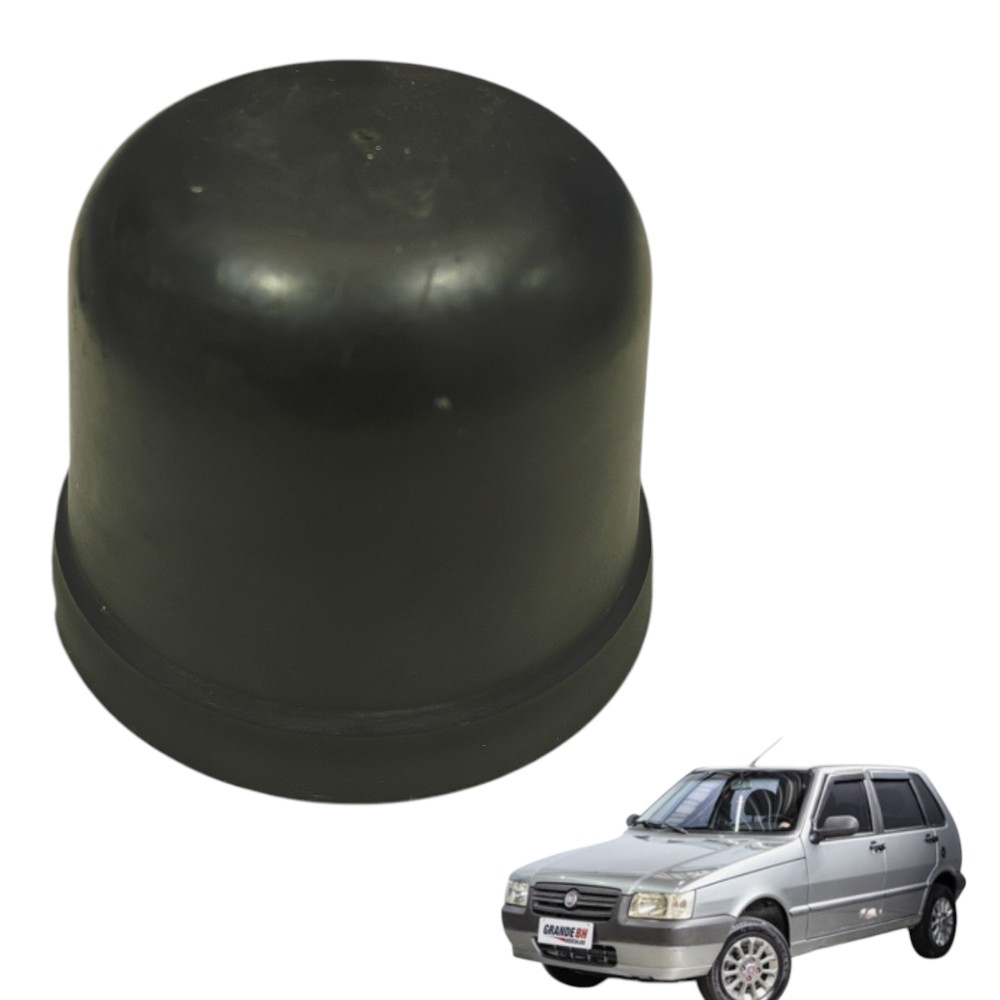 Tampa Amortecedor Traseiro Fiat Uno Mille V19 75160340 Preto