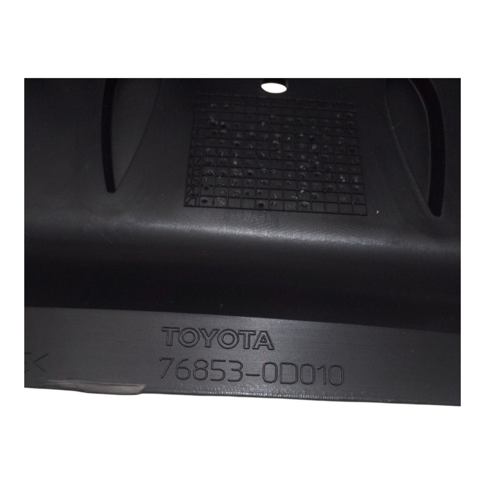 Spoiler Parcial Dianteiro Toyota Etios 76853-0d010 Original Preto 3