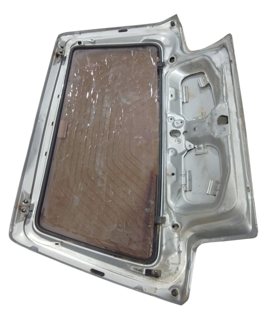 Tampa Traseira Porta Malas Fiat Uno 2004 2013 Prata 6