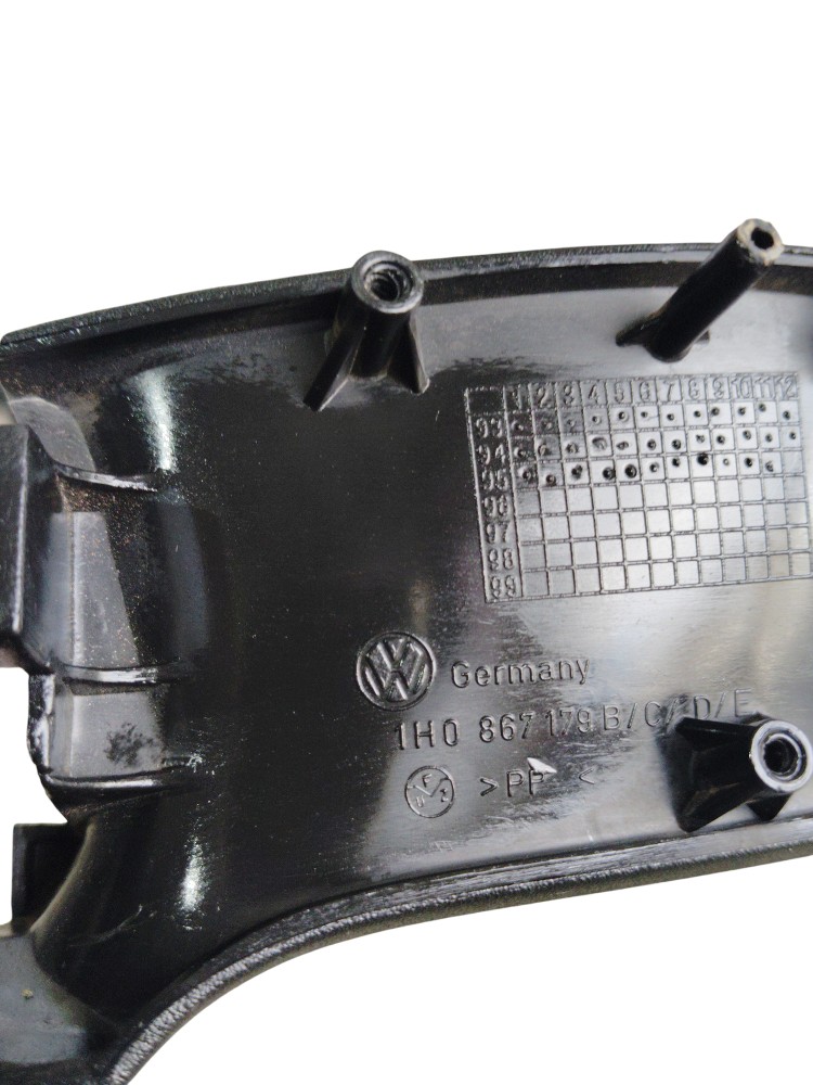 Moldura Puxador Interno Porta Dianteira Esquerda Golf 93/98 Preto 8