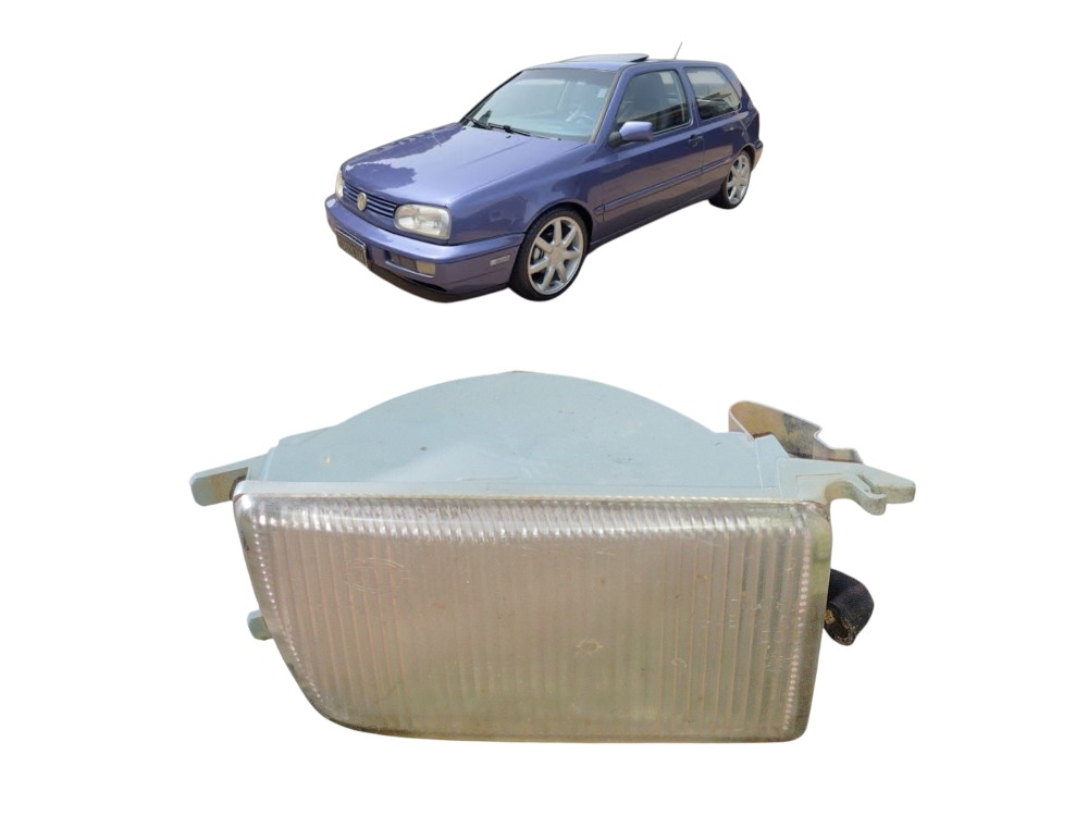 Pisca Parachoque Dianteiro Direito Volkswagen Golf 1996/2000 Cinza 5