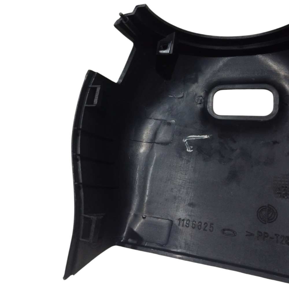 Moldura Superior Coluna Direção Fiat Uno Mille V19 Et5303 Preto Preto Preto 7