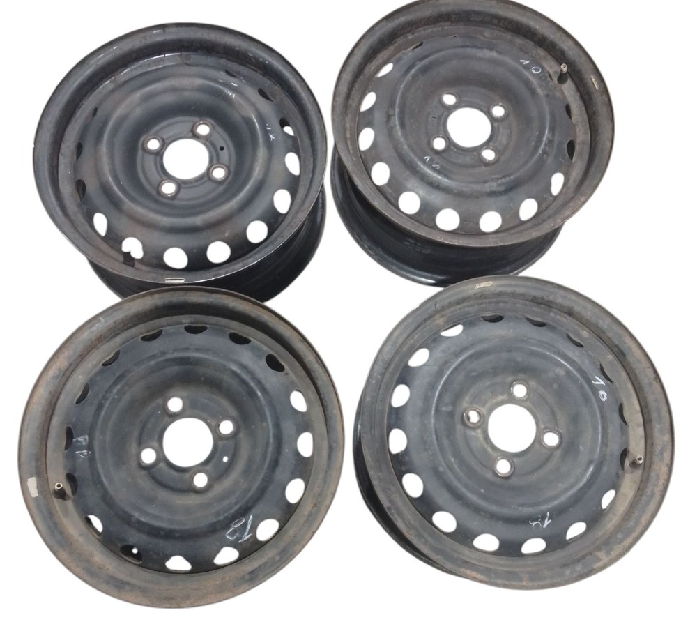 Kit 4 Rodas Aro 14 Nissan Original Fumagalli