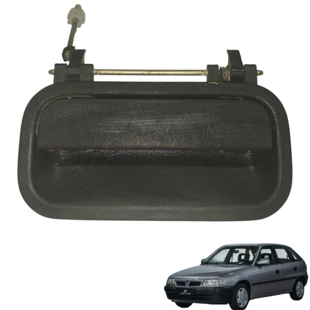 Maçaneta Externa Traseira Direita Gm Astra 1995 V20 712pa6 Preto Traseira