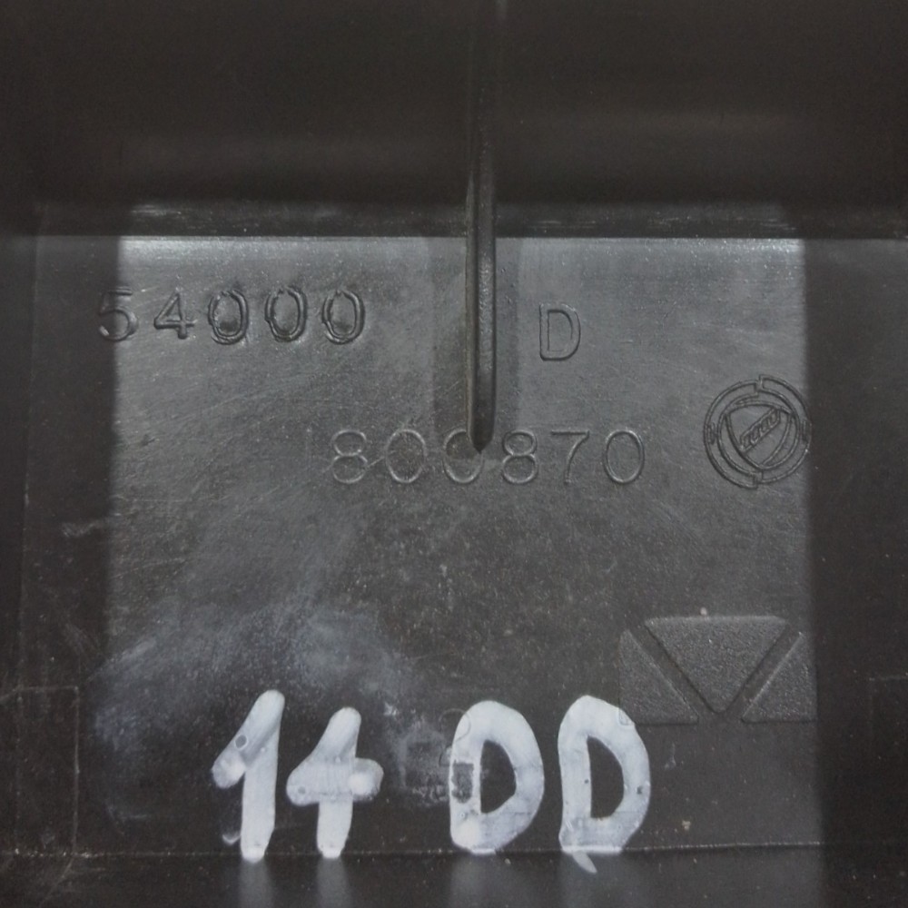 Puxador Interno Porta Diant Direit Apoio Braço Fiat Uno 2000 Preto 5
