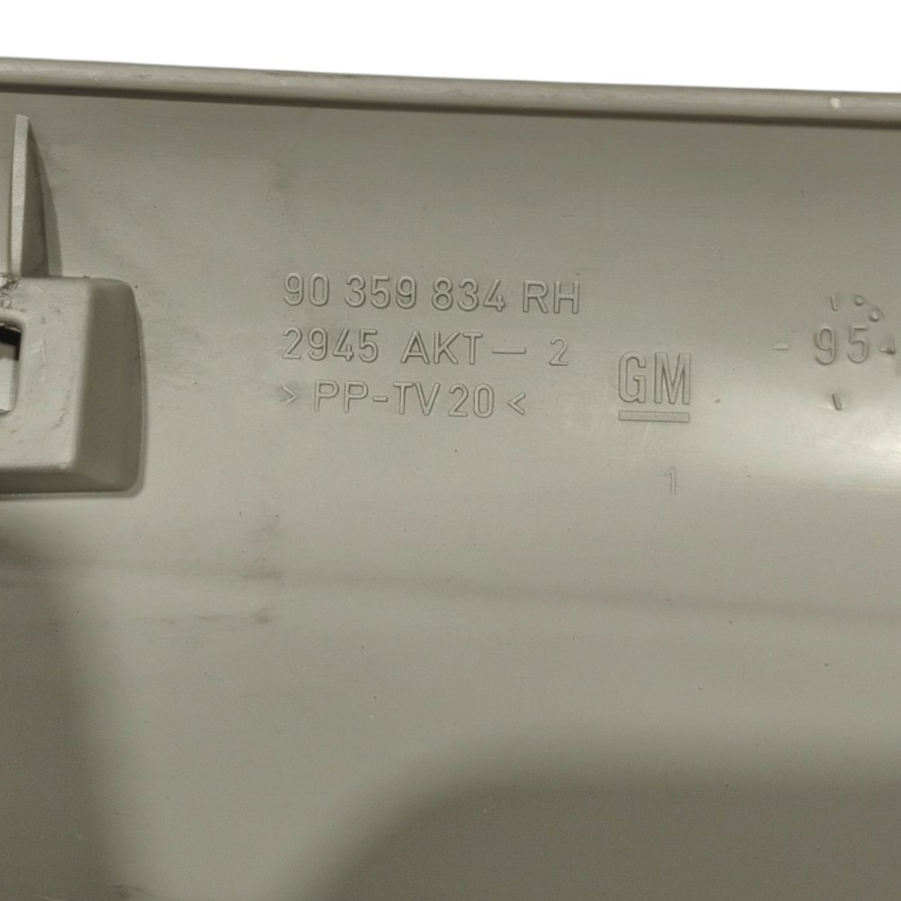 Moldura Coluna Parabrisa Gm Astra Direito 1995 V20 Branco 2