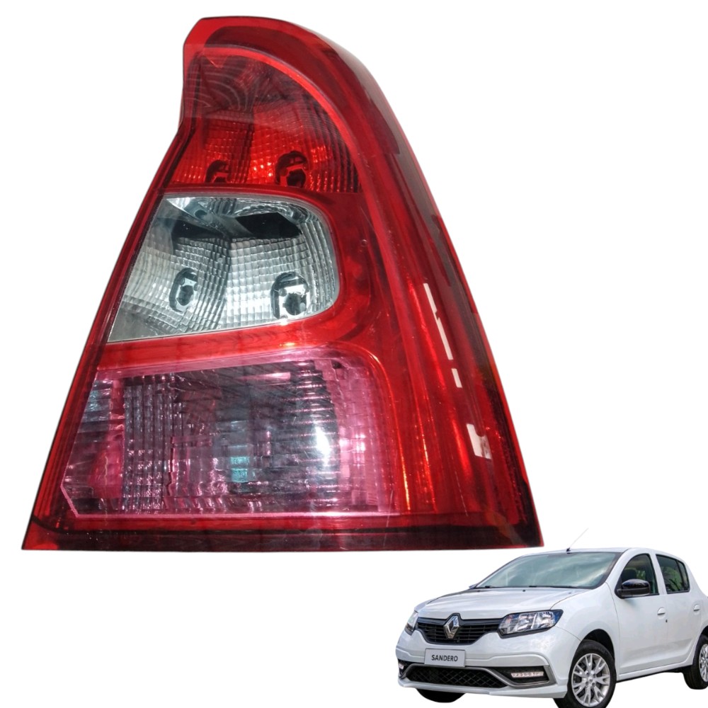 Lanterna Traseira Renault Sandero Logan 2011/1013 Original Direito/passageiro Vermelho