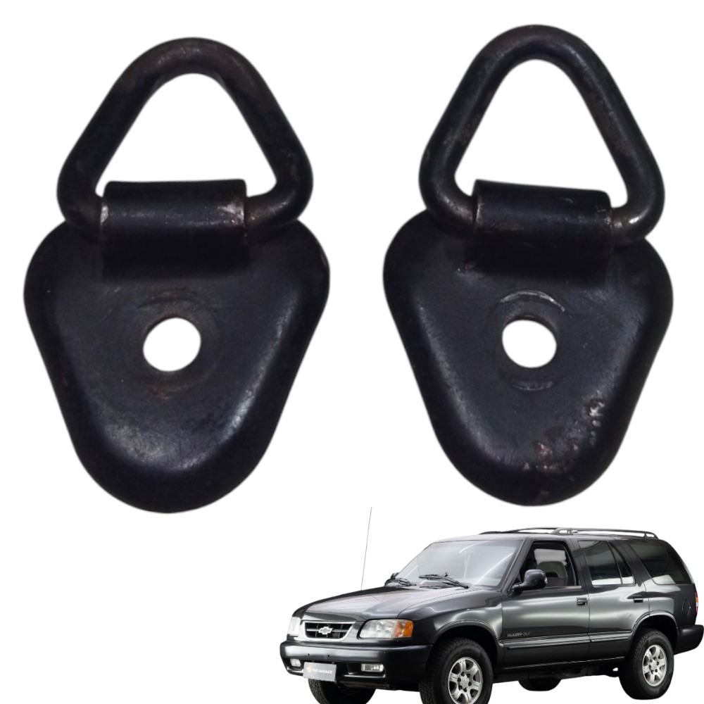 Gancho Porta Malas Chevrolet Blazer 1997 2 Unidades Preto
