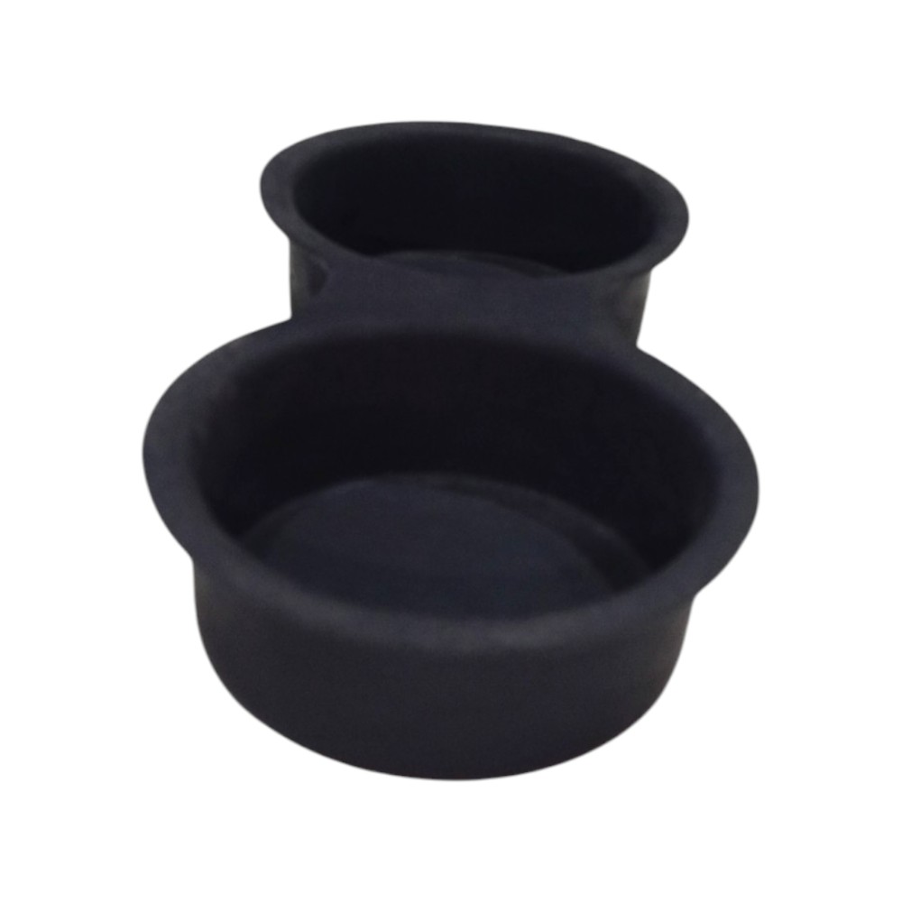 Porta-copos Borracha Ford Escort De Borracha Preto 3