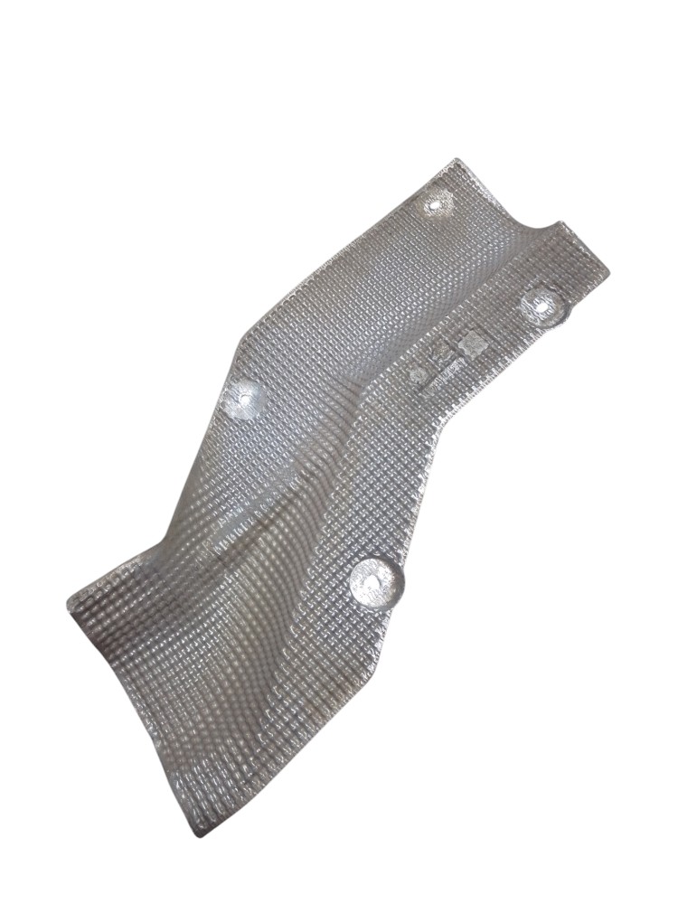 Defletor Calor Traseiro Xsara Picasso 2000 A 2011 Original  Prateado 5