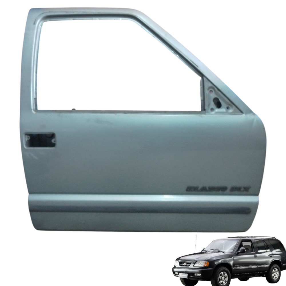 Porta Dianteira Direita Passageiro Chevrolet Blazer 1997 Dianteira Direito Prata