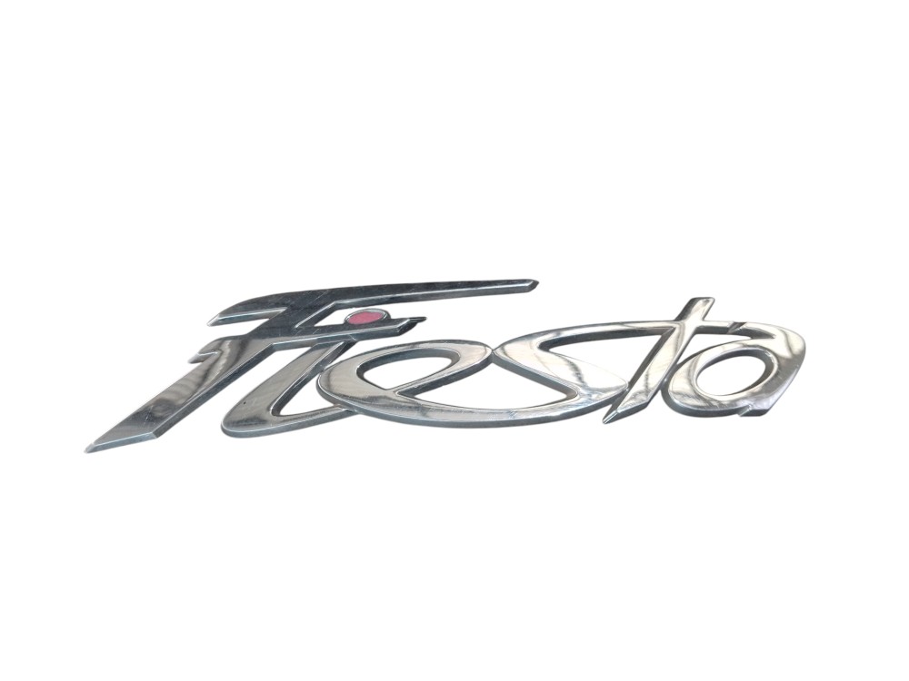 Emblema Letreiro Tampa Trasera Ford Fiesta  – Prata/cromado Prata/cromado 6