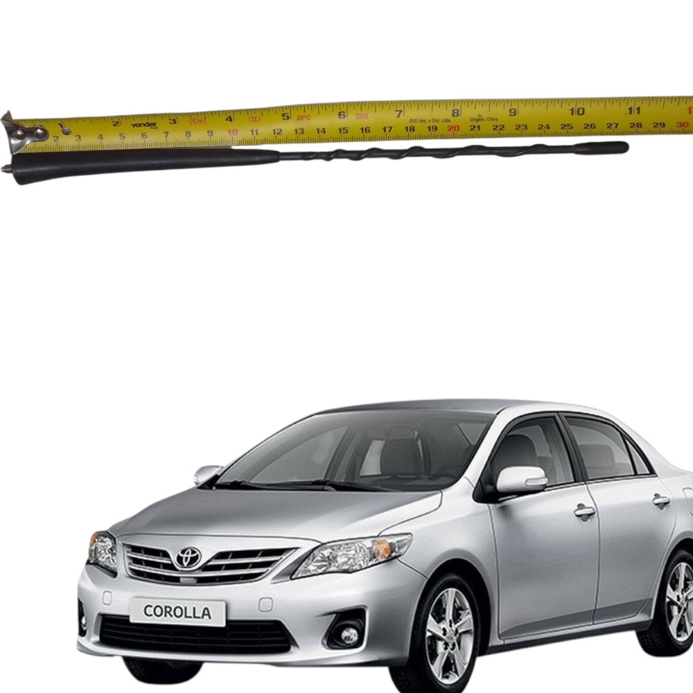 Haster Antena Teto Toyota Corolla/ Gol/ Gti Original Preto