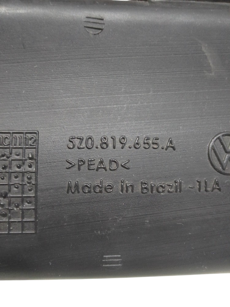 Duto De Ar Esquerdo Volkswagen Fox Spacefox 2014 Preto 4