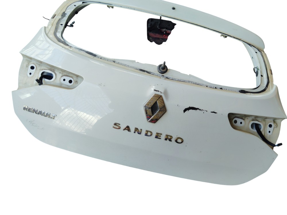 Tampa Traseira Renault Sandero 2021 A 2024 com motor limpador