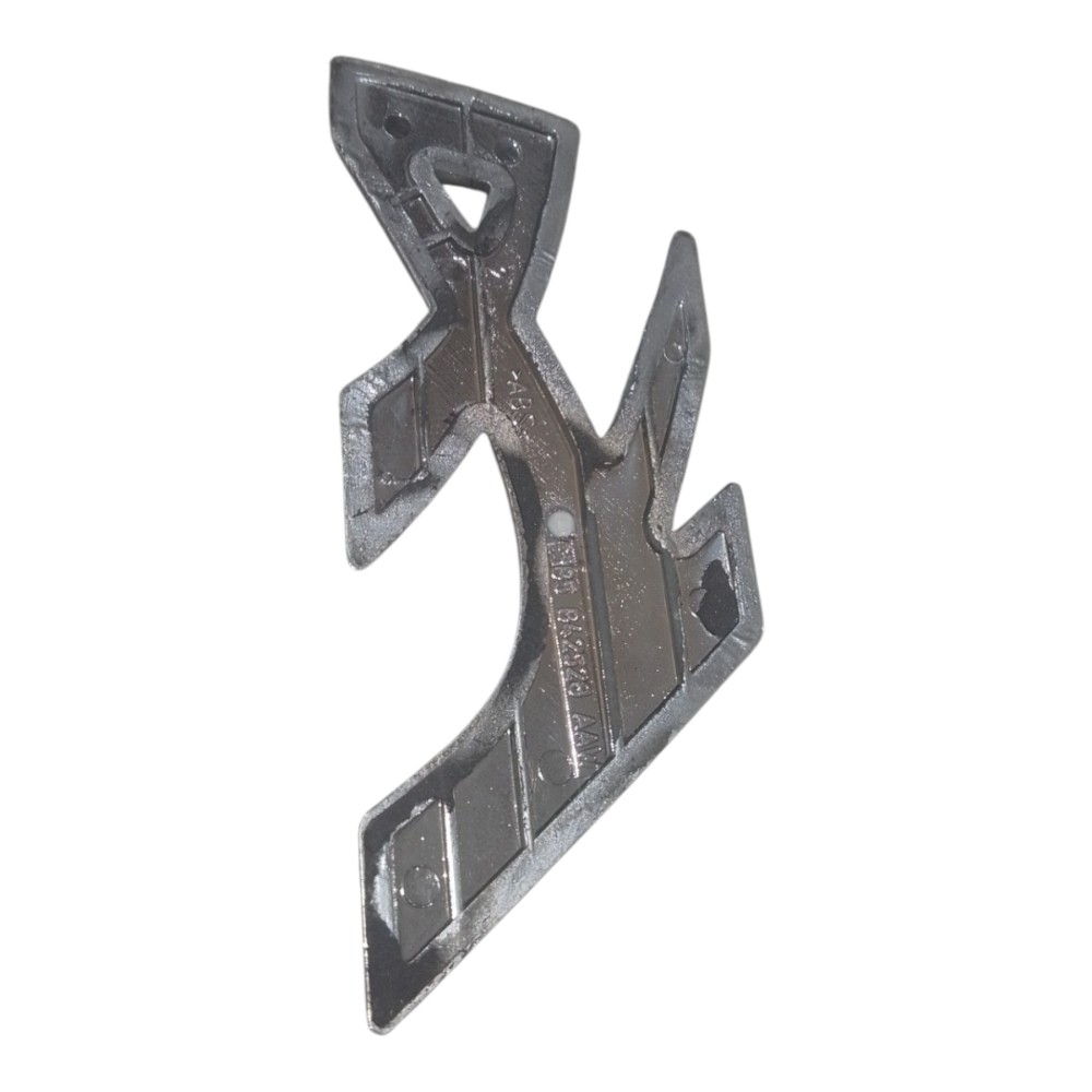 Emblema Escrito Ka Ford Original 2003/2004/2005 Traseiro  Prateado 7