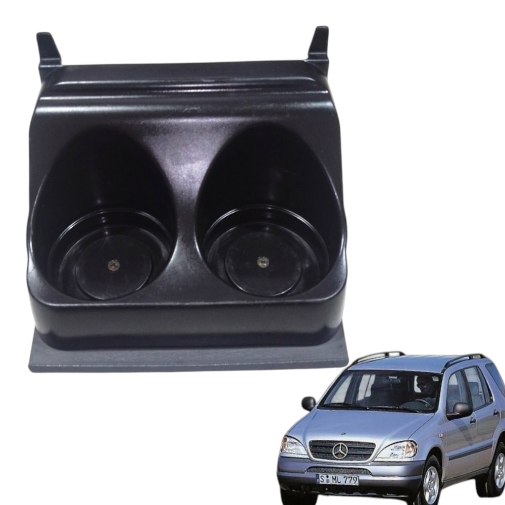 Porta-copos Traseira Genuíno Mercedes W163 Ml 1636830214 99 Cinza E Preto