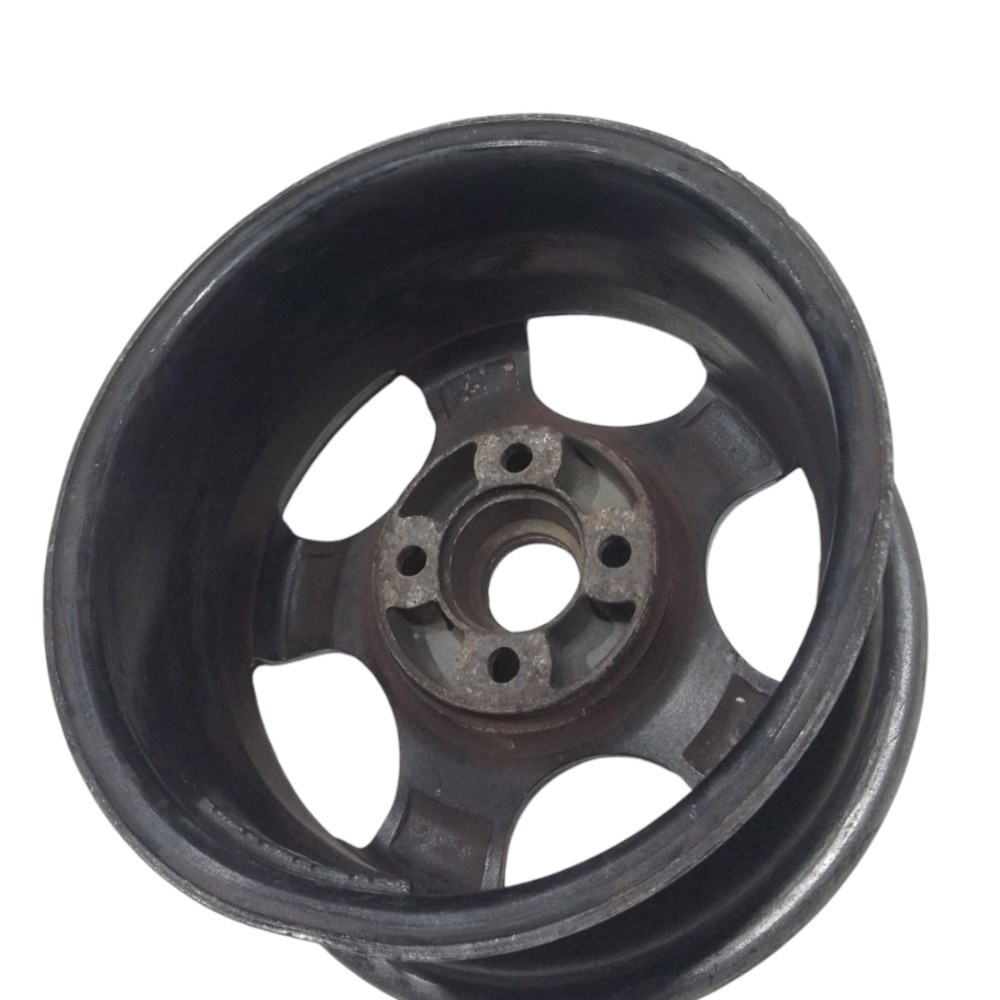 Roda esportiva Aro 13 Ferro 4 Furos Fiat Preto 3