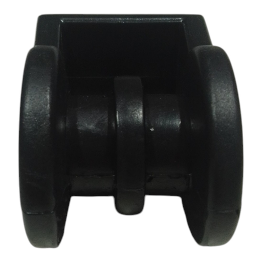 2 Unidades Suporte Roldana Isolador Fiat Uno Mille 2007/2008 Preto 3