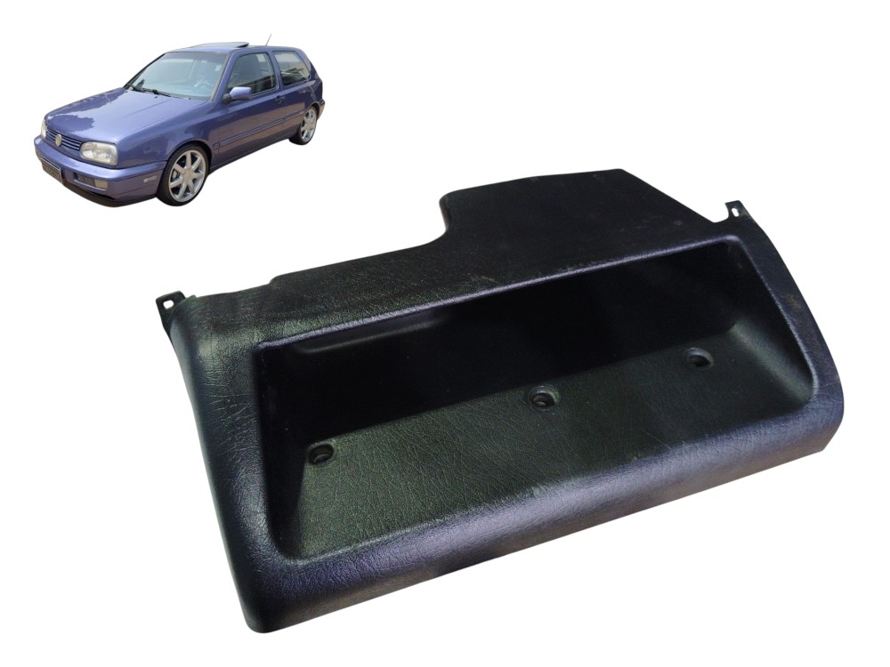 Moldura Porta Objetos Volkswagen Golf Preto 1h1857924 94/00 1