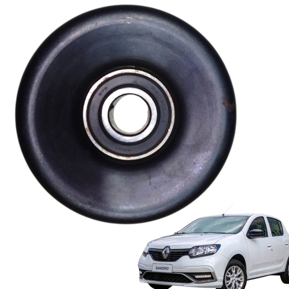 Rolamento Tensor Polia Alternador 1.6 Renault Sandero Preto Preto
