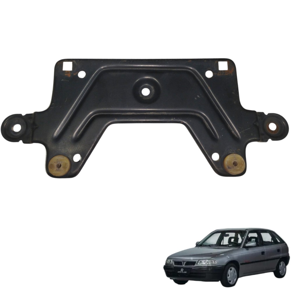 Suporte Da Placa Chevrolet Gm Astra 1995 V20 Preto