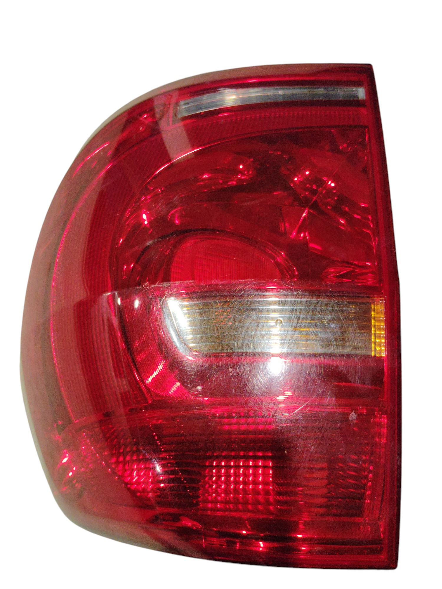 Lanterna Direito Traseiro Ld Cristal Vw Fox 2010 A 2014 Direito Vermelho