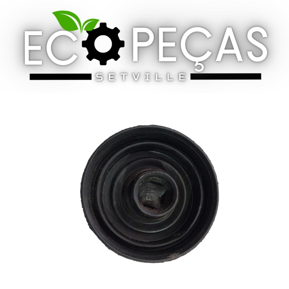 Tampa Borracha Vedação Farol Fiat Uno Mille 2004/2013 Ambos Lados 2