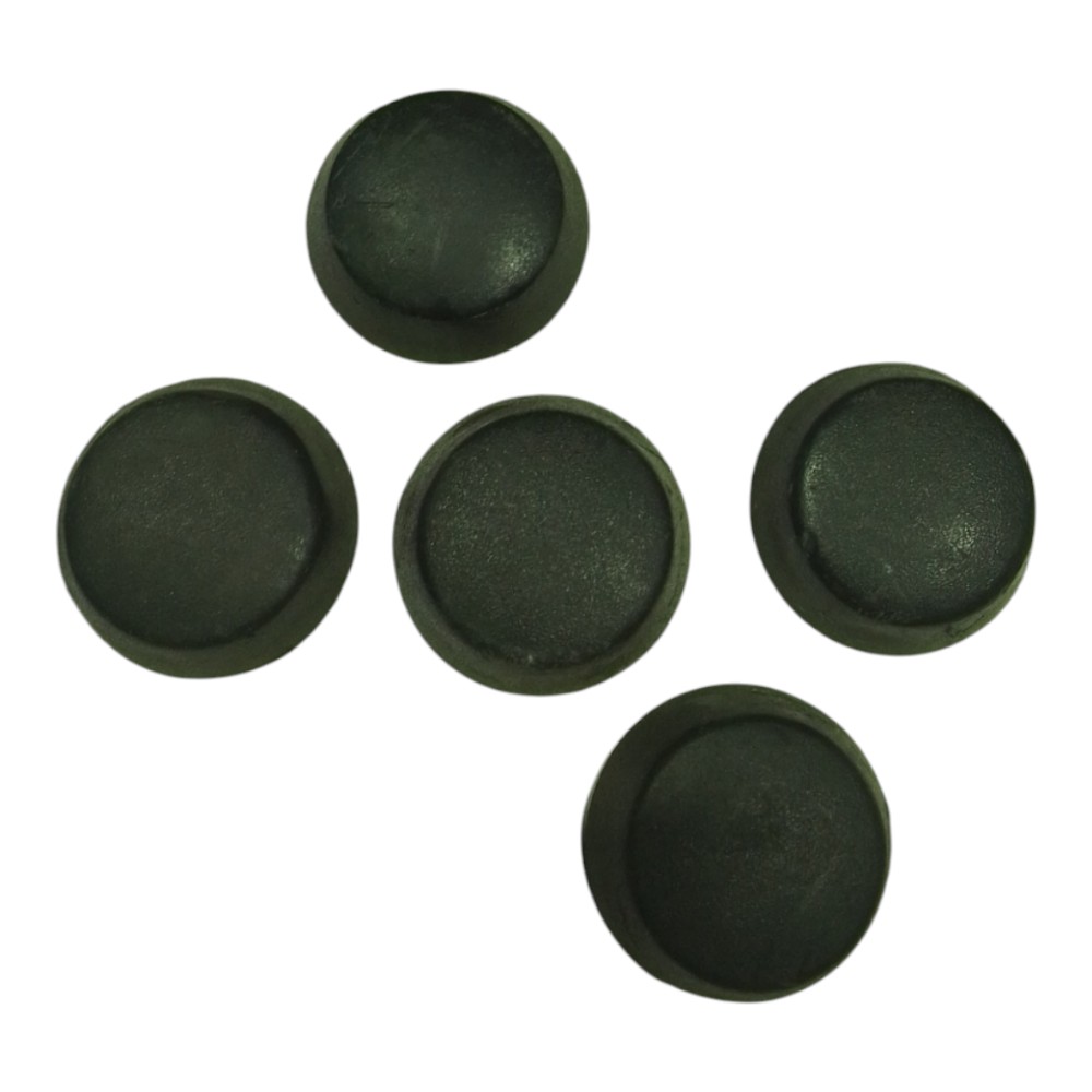 5 Unidades Tampão Parafuso Cinto Fiat Uno Mille V15 Et5249 Preto 4
