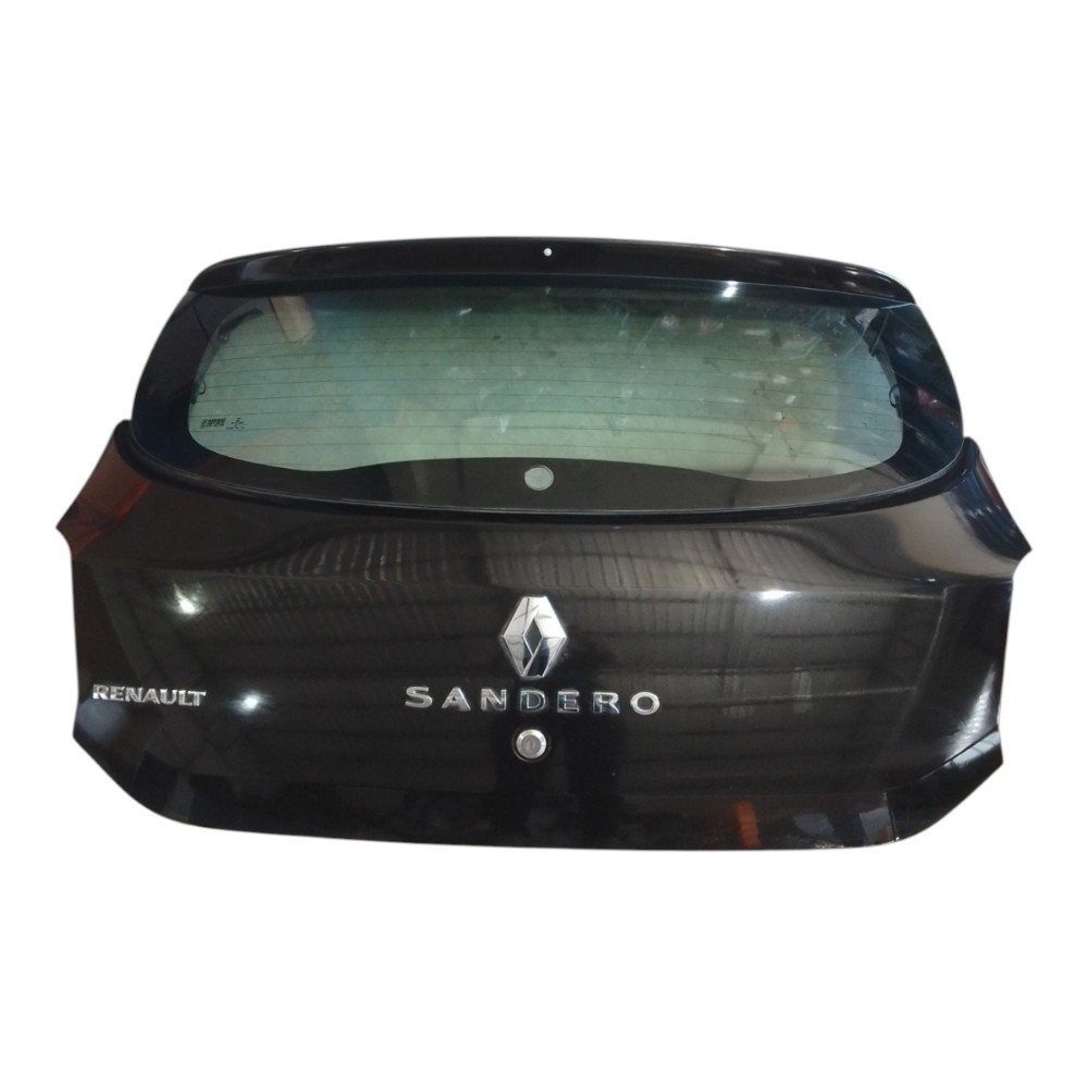 Tampa Traseira Do Porta-malas Do Renault Sandero 2017/2019 Preto 3