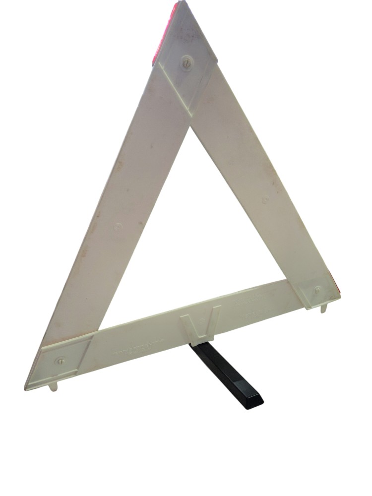 Triângulo Segurança Automotivo Universal Base Com Detalhes 3