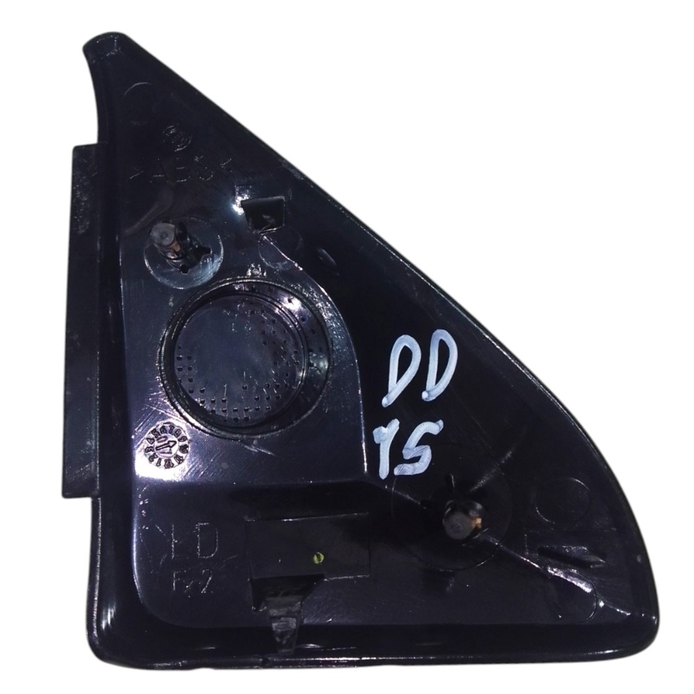 Moldura Interna Retrovisor Fiat Uno Mille Dianteiro Direto Preto 2