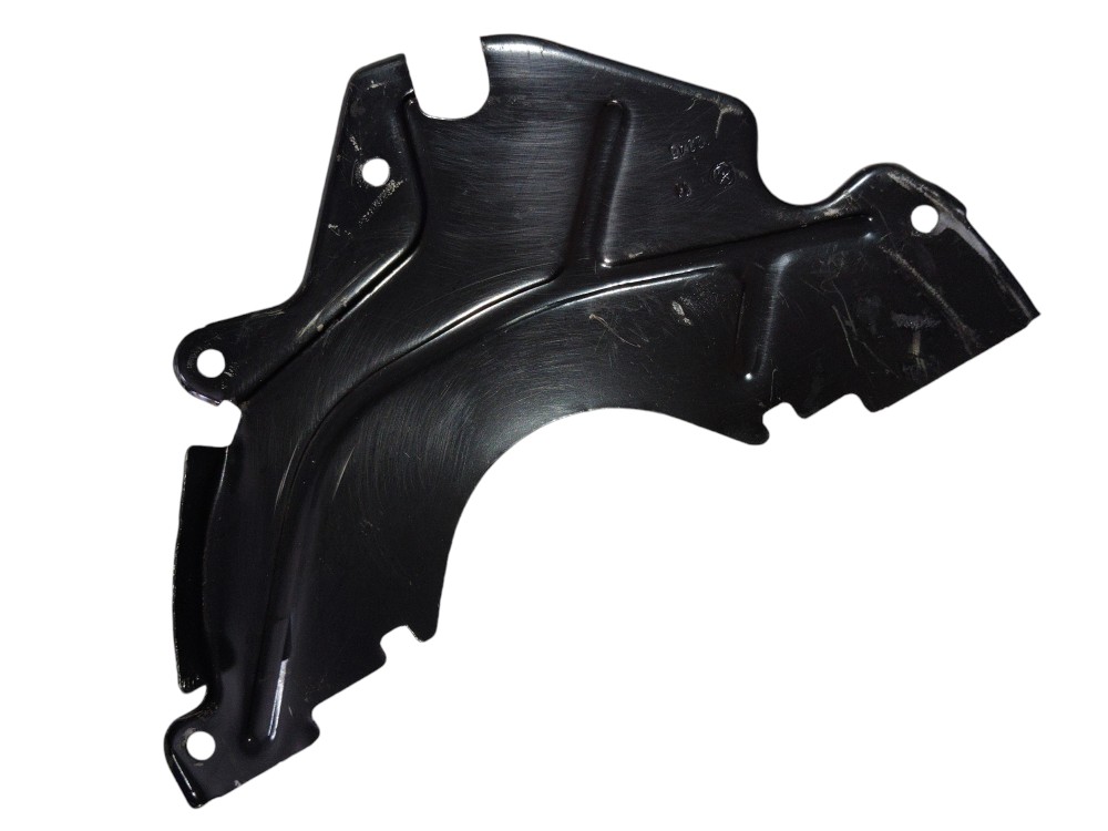 Defletor Lata Proteção Embreagem Fiat Novo Uno  Preto 7