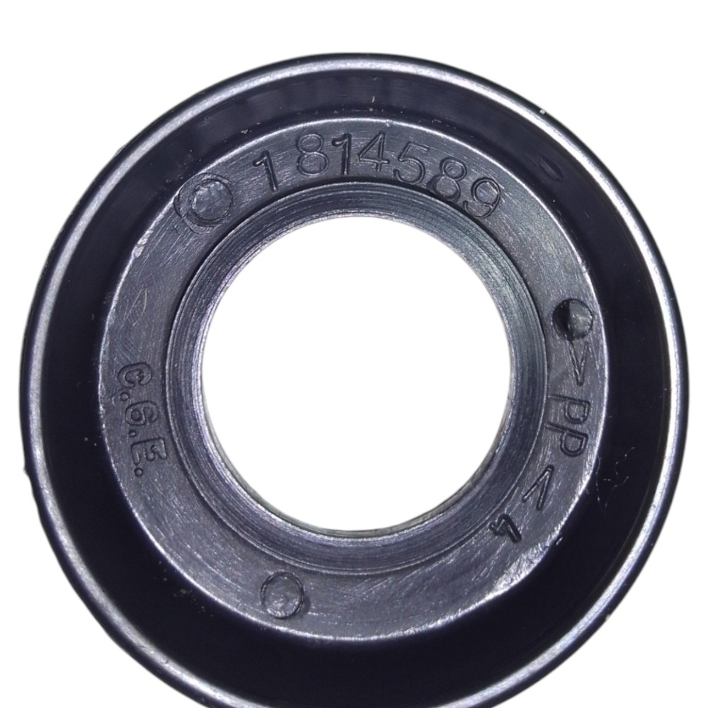 Moldura Manivela Porta Dianteira Direita Fiat Uno Mille V19 Preto 5