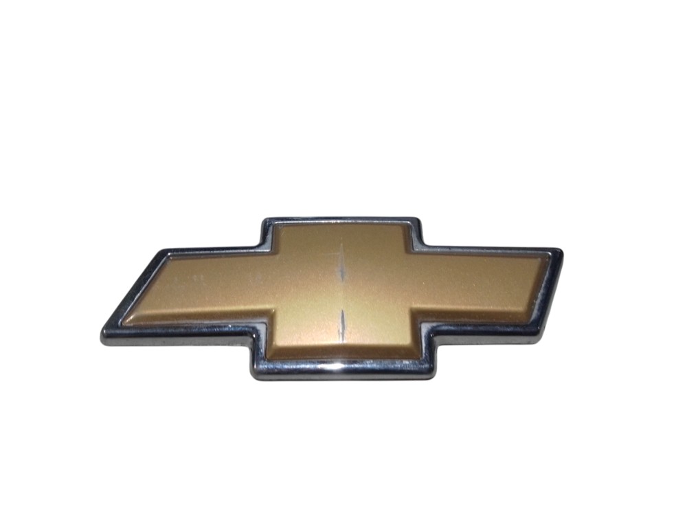 Emblema Insignia Gravata Chevrolet Cromada 12cm X 5cm  Cromado 4