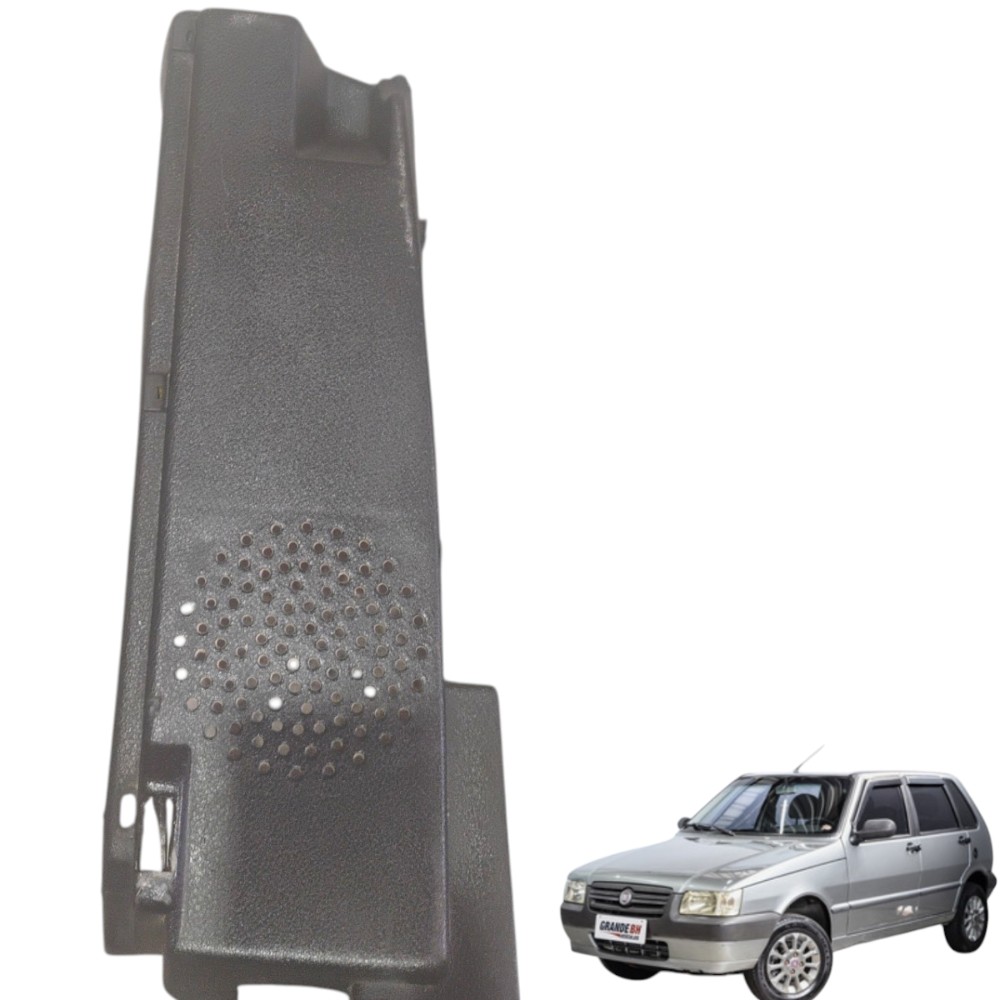 Suporte Bagagito Tampão Direito Fiat Uno Mille V19 Preto