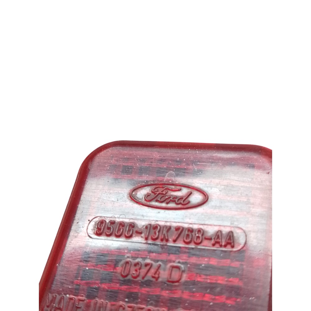 Lente Olho Gato Porta Dianteiro Direito Ford Escort 1995/02 Vermelho 3