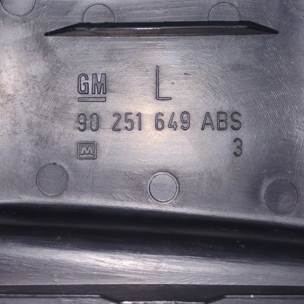 Moldura Acabamento Superior Coluna Direção Chevrolet Astra Belga  Preto 8