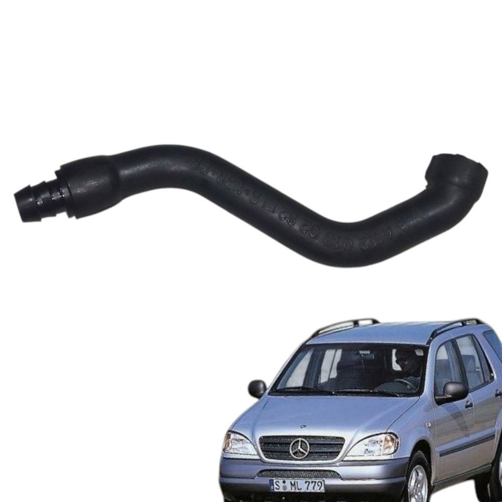 Tubo De Escape Gás Gases Cárter M112 M113 A1120180282 Preto