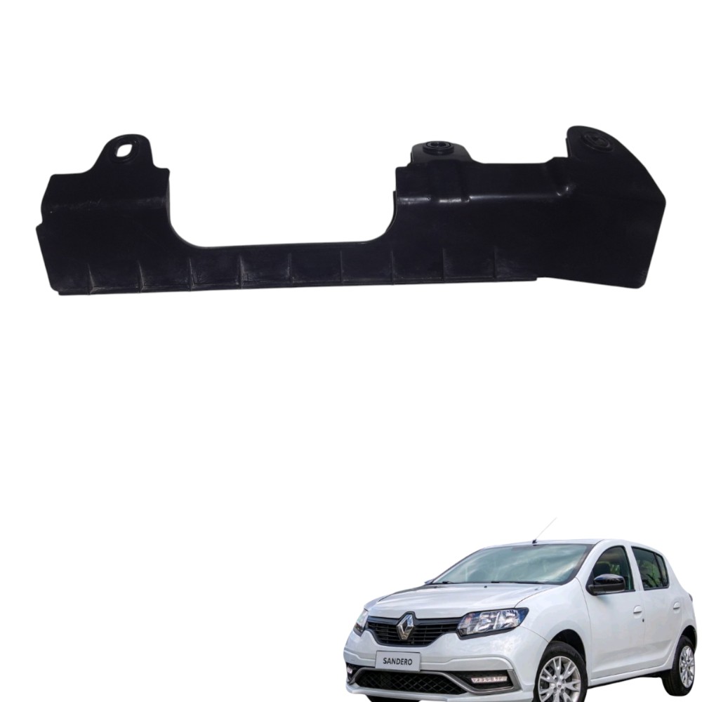 Defletor Aero Dinâmico Trás Renault Sandero/logan 972841251 Preto Preto
