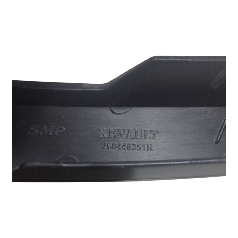 Moldura Farol Direito Renault Sandero 14/20 260448351r Preta 7