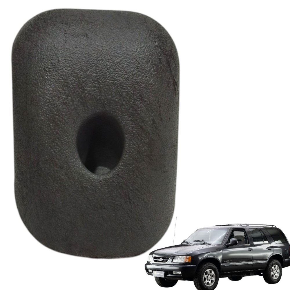 Moldura Dianteiro Esquerdo Trilho Do Banco Chevrolet Blazer Cinza