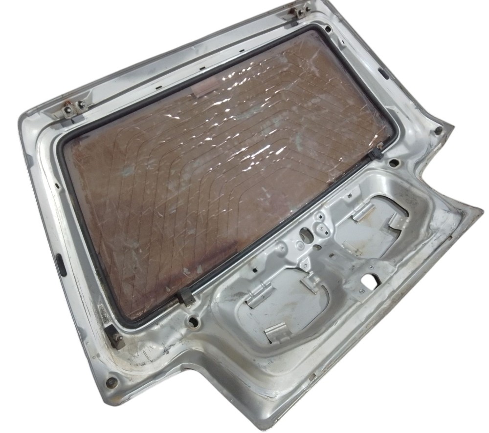 Tampa Traseira Porta Malas Fiat Uno 2004 2013 Prata 4