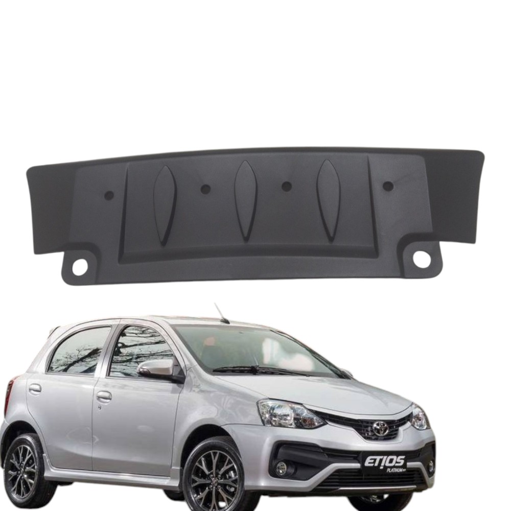 Spoiler Parcial Dianteiro Toyota Etios 76853-0d010 Original Preto